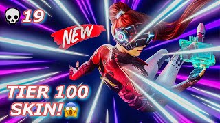 NEW “AMANDINE SPARK” SKIN GAMEPLAY Showcase (TIER 100 OUTFIT) | Hyper Scape SEASON 2 BATTLE PASS