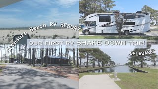 Our 1st RV Shakedown trip & Mini Review of Treasure Beach RV Park in DE.