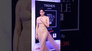 Janhvi Kapoo looking gorgeous at Pinkvilla Style Icon Awards 2024 TEJA VLOGS MASTI #janhvikapoor