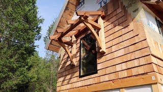 Building a Timber Frame Window Awning