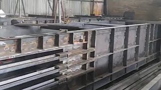 perakitan 2 unit mesin press kardus horizontal baller wa..0857807777 #mesinpress #welding #fyp #fy