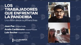 Charla: Los trabajadores que enfrentan la pandemia