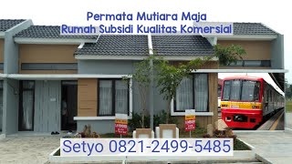 Review Permata Mutiara Maja Rumah Subsidi Naik Kereta KRL Commuter Line