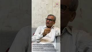 DU Donor Talk Series: Prof. Mahesh Chand Gupta | DU Alumni | DU Faculty | DU Mitra | Philanthropist