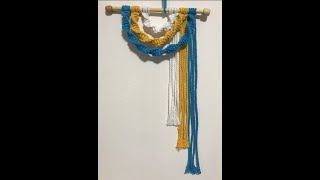 Workshop Ideas for kids: 1     Creations: Easy Macramé Rainbow Tutorial for Kids!!