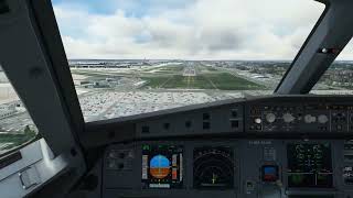 Aer Lingus A320neo landing into Heathrow