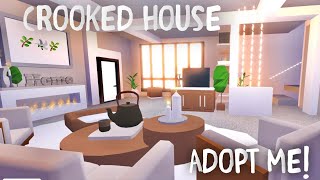 Adopt Me! CROOKED HOUSE - Full House Speed Build and Tour