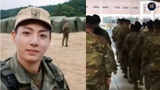 bts news today!!!Jungkook's daily routine in the Army: The Life Of A Star behind a military uniform.