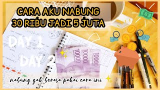 Tantang Diri Sendiri Menabung | Challenge Menabung 5 Juta ✨