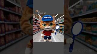 Shopping with a smart cat #funny #funnyshorts #memes #shorts