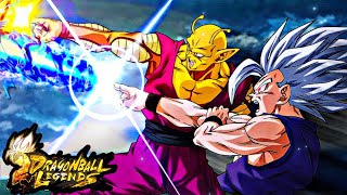 Gohan Beast e Orange Piccolo vs Gama 1 - Dragon Ball Legends #dblegends #gohanbeast #piccolo