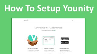 How to Setup Younity