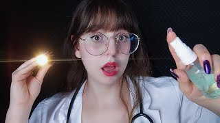 ASMR | Exame dos nervos cranianos MAS ESTA TUDO ERRADO COM VOCÊ