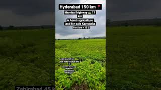 6 Acre’s agriculture land for sale Karnataka #nirna #mannaekhelli #karnataka #humnabad #zaheerabad