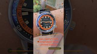 Dan Henry 1970 Compressor Diver LE #wotd #watches #watchreviews #divewatch #wristwatch #shorts #fyp