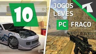 10 JOGOS LEVES para PC FRACO | Links para DOWNLOAD