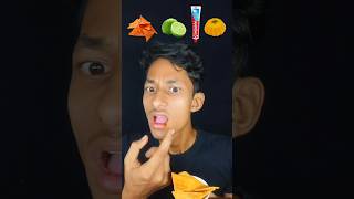 Eating Challenge🥵🍘🍋🪥🧀 #funny #asmr #food #mukbang