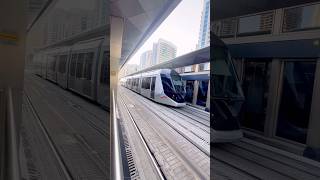 💯💢 Experience Dubai Metro ➡️ Tram ➡️ Monorail #dubaimetrotrammonorail #dubaimetro #dubaitramtamil