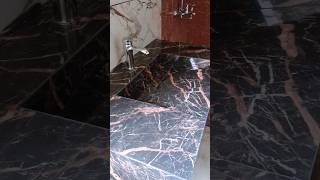 Porcelain Tile Vanity #youtubeshorts #ytshorts #vanity #shortvideo