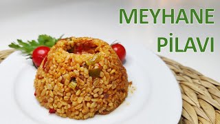 MEYHANE PİLAVI TARİFİ | SALÇALI BULGUR PİLAVI NASIL YAPILIR ?