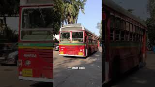 BEST AshokLeyland jnnurm bus of WADALA depot #bestbus #buspotting #mumbaibestbuses #ytshorts