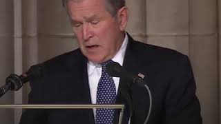 Funeral speech of G.W .Bush