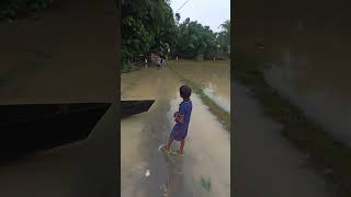 Flood pt-1, in (Cachar District) Sibpur, Kalabil (30 May 2024, 8.30am)