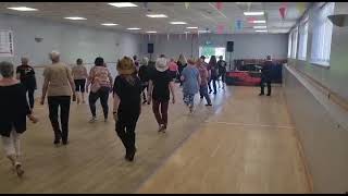 Canadian dirt line dance  by Noreen Wall taught and danced at Boogiefest 23.