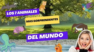 Los 7 Animales Más Sorprendentes del Mundo  Curiosidades Reveladas.