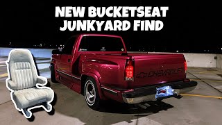 BUCKET SEAT FOR MY OBS! ( junkyard finds) #obschevy