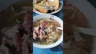 sarapan soto pak Sholeh cabang Kridosono legend di Yogyakarta #food #kulinerjogja #hiddengems #short