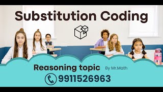 Substitution Coding - Important for Sainik + JNV + RMS + RIMC etc. #entrance #entranceexam #dsssb