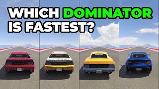 Dominator GTT Vs Dominator GTX Vs Dominator Vs Dominator Pisswasser - Speed Test - GTA 5 Online