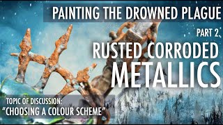 Warhammer 40K Painting Tutorial Nurgle Death Guard Chaos Space Marines, Rust Corrode Metal Verdigris