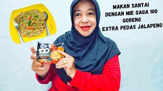 Mie goreng Gaga 100 jalapento Extra pedas level 15‼️pedas atau nggak ya