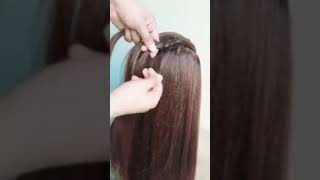 amazing open hair hairstyle | new stylish 2 side hairstyle | @hairstylebyshameela1260