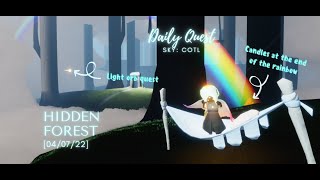 [04/07/22] Daily Quests | 🌲 Hidden Forest 🌲 | Sky: COTL