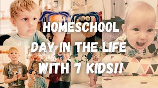 Day in the life with 7 KIDS!