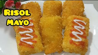 Resep Risol Mayo super enak, kulitnya anti robek,wajib coba!#risoles#risolmayo#gorengan