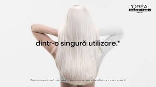 Stiinta din spatele Metal Detox #lorealpro #metaldetox #haircare