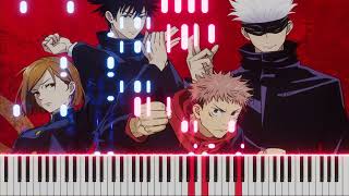 Kaikai Kitan - Eve (Jujutsu Kaisen OP) Piano