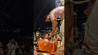 Raw footage of ganga aarti at Varanasi, goosebumps guarantee #hinduism #kashi #up