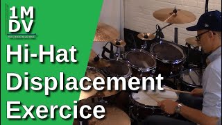 1MDV - The 1-Minute Drum Video #88 : Hi-Hat Displacement Exercice