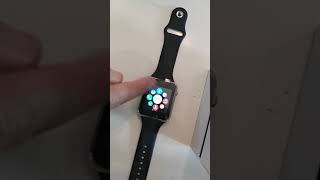 Resenha do Relógio Inteligente SmartWatch A1 Réplica do IWatch da Apple