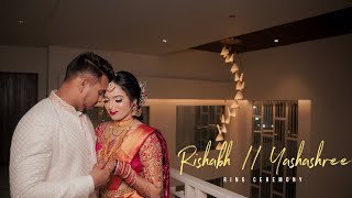 Rishabh & Yashashree   | Ring Ceremony | THE FILMY VIBES By Saggy Patil | 2024