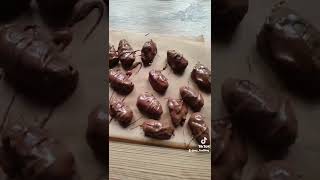 Dessert | Peanut Butter and Chocolate covered Dates