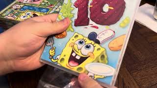 SpongeBob SquarePants: The Complete Tenth Season DVD Unboxing