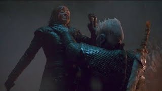 Arya Killed Night King / Game Of Thrones S08E3 Arya Stark / Night  King Death / Azor Ahai