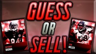 GUESS or SELL Elite Packs! Quickselling ELITES?! Madden Mobile 17