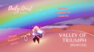 [05/07/22] Daily Quests | 🏆 Valley of Triumph 🏆 | Sky: COTL